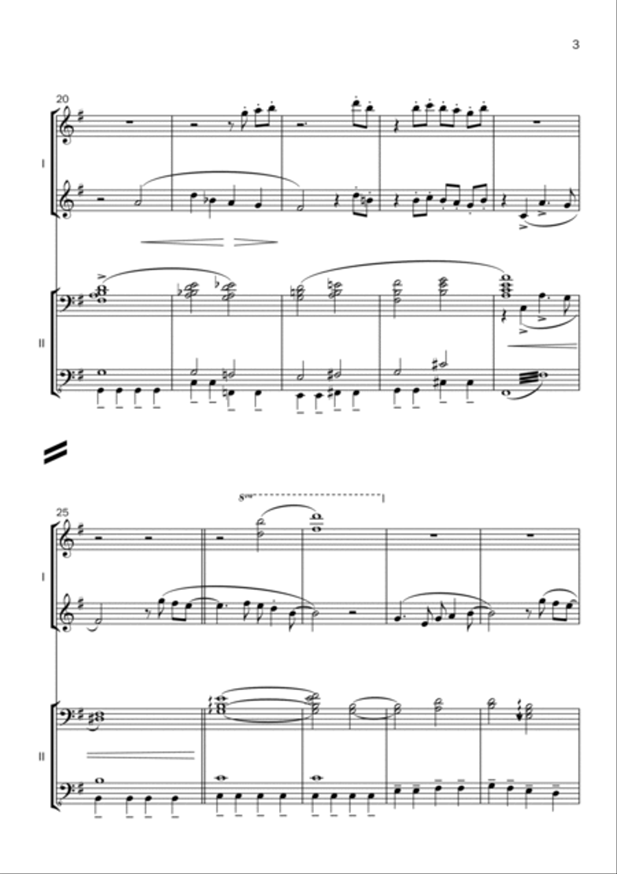 Zanarkand 1 Piano, 4-Hands scores gallery preview page 3