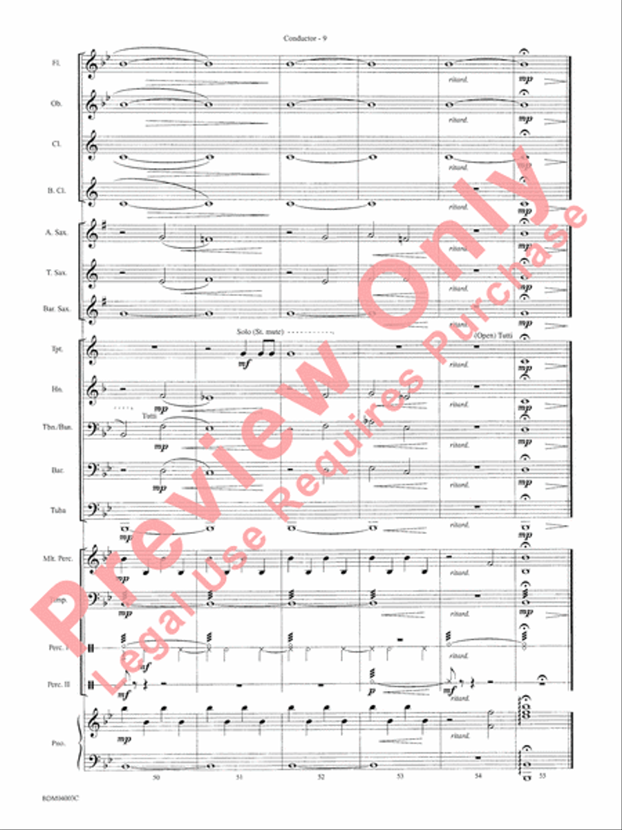 Shenandoah Shenandoah Concert Band scores gallery preview page 12