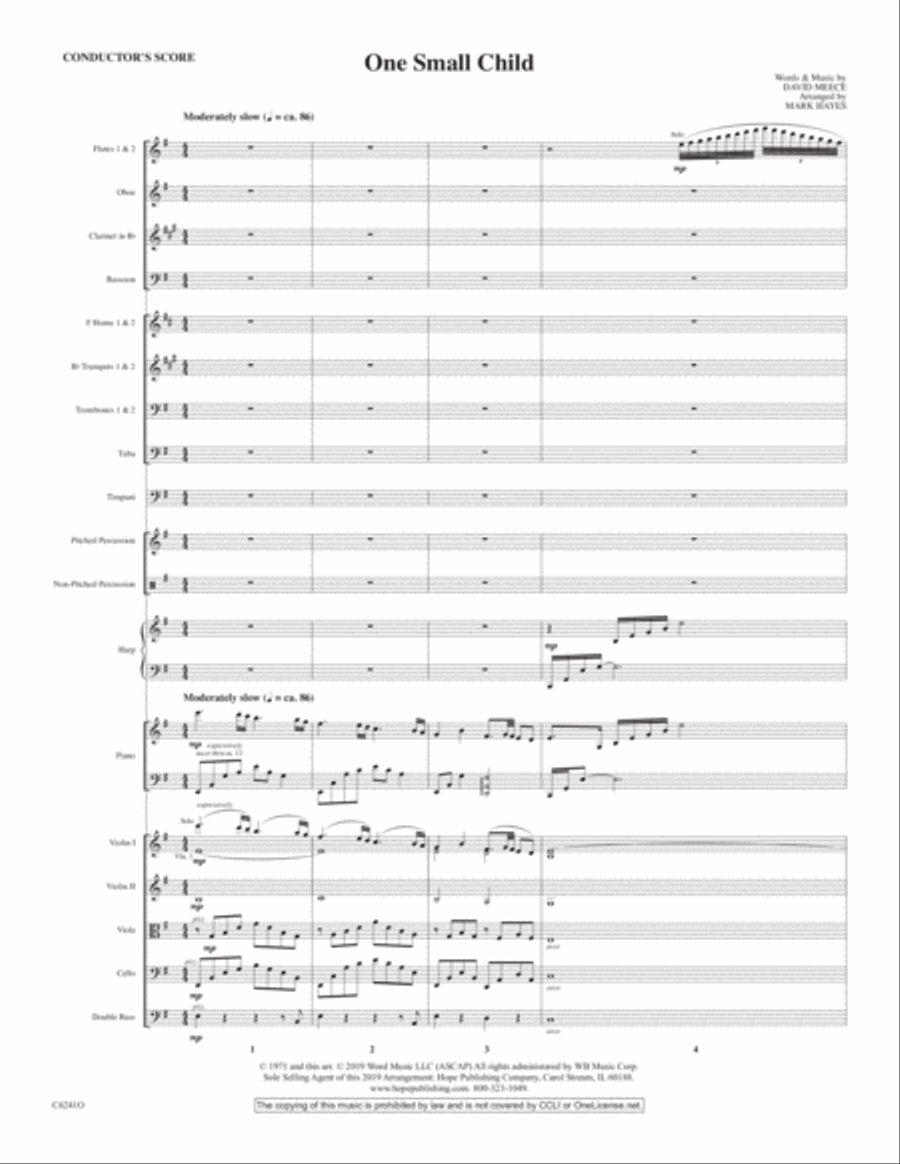 One Small Child Choir scores gallery preview page 2