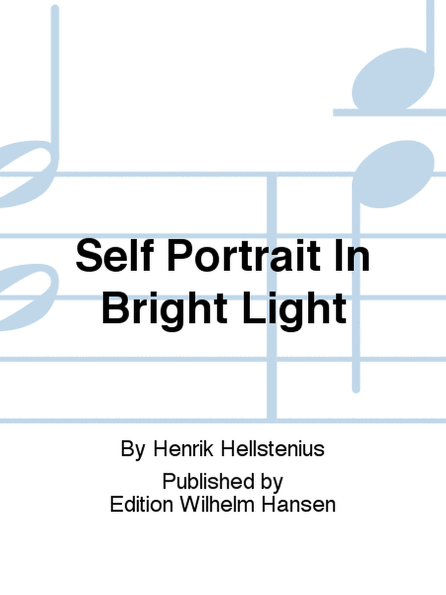 Self Portrait In Bright Light