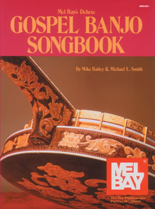 Book cover for Deluxe Gospel Banjo Songbook