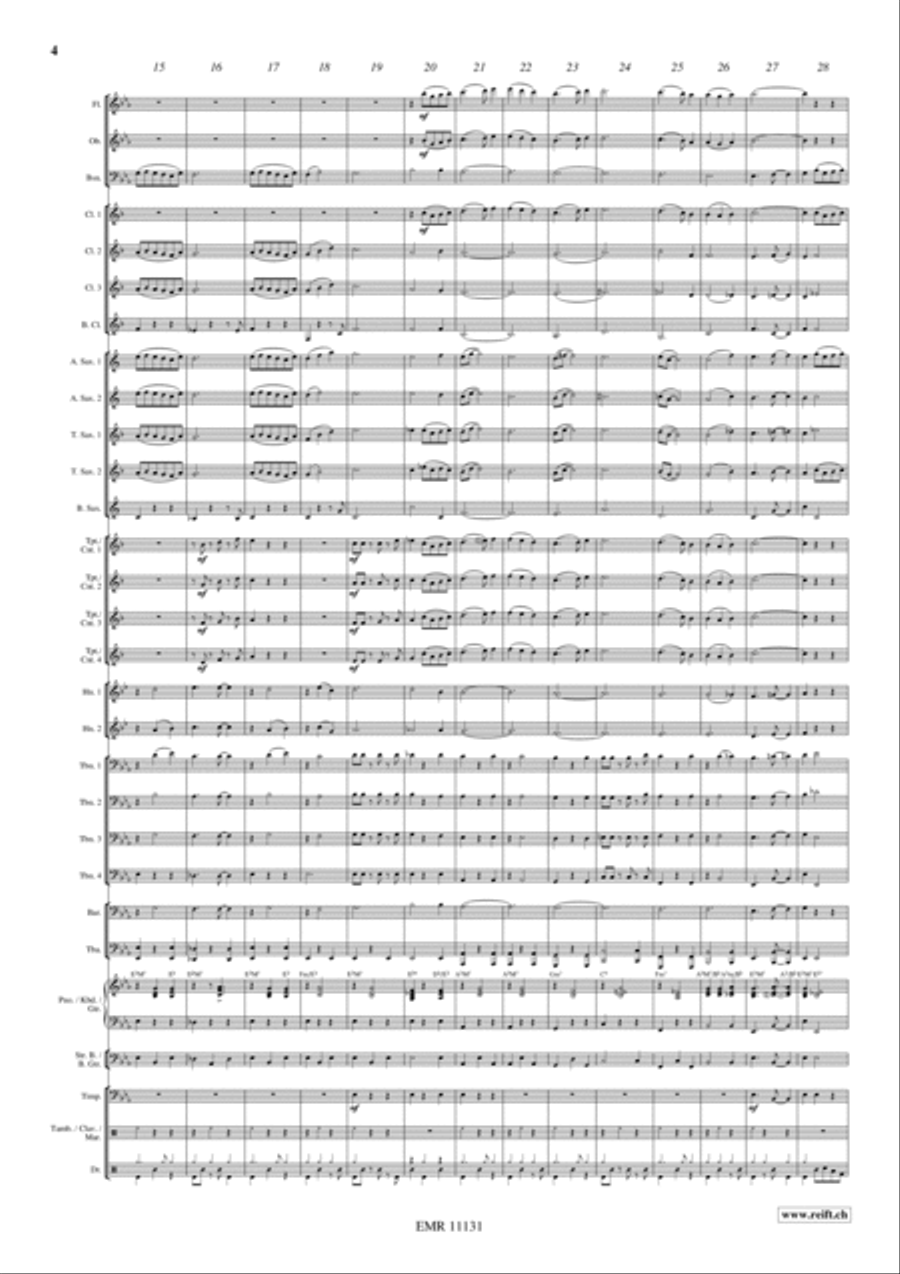Take 3 Concert Band scores gallery preview page 5