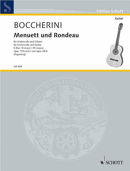 Menuett aus dem Streichquintett E-Dur und Rondeau aus dem Streichquintett C major op. 13/5 und 28/4