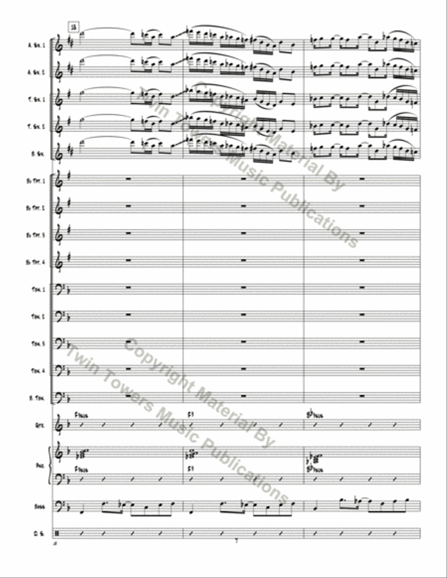 Don't Mess Around Don't Mess Around Jazz Ensemble scores gallery preview page 8