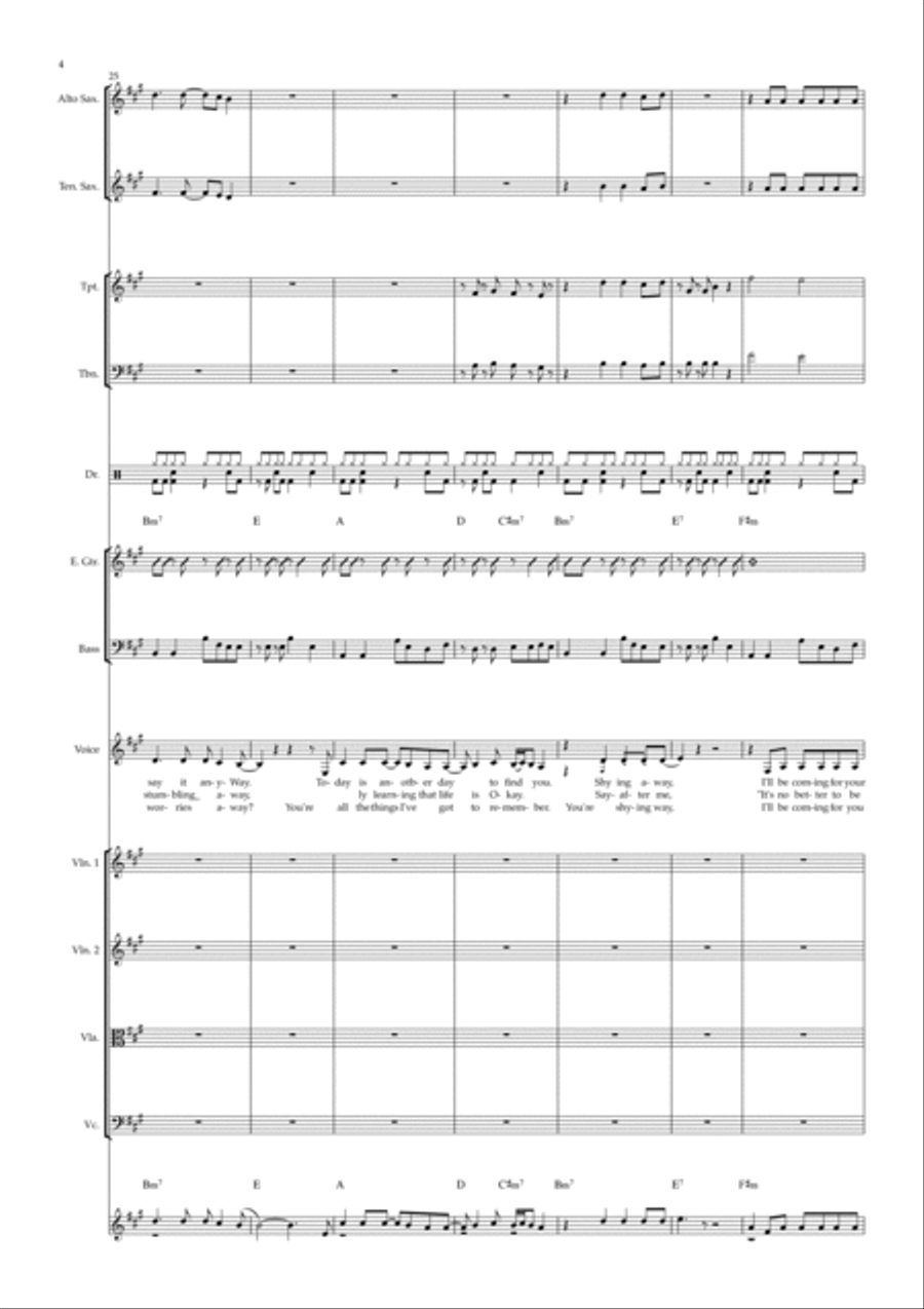 Take On Me Take On Me Large Ensemble scores gallery preview page 4