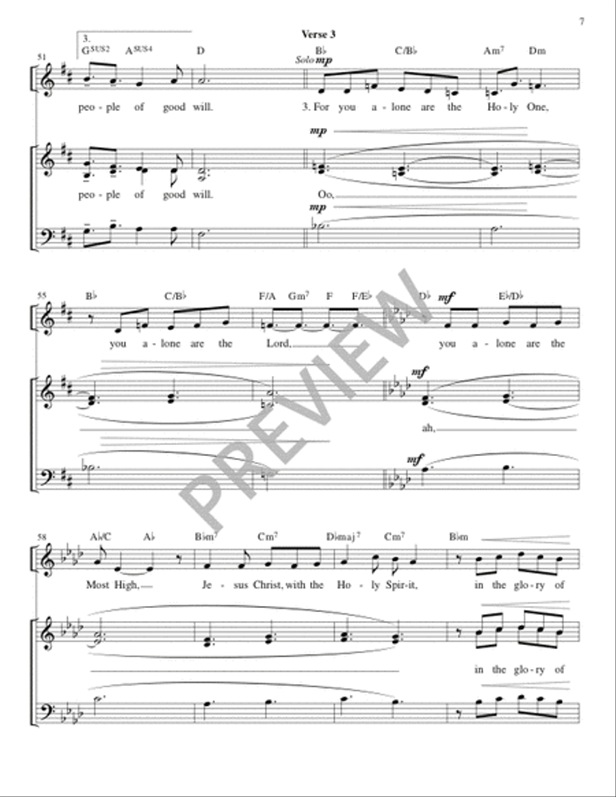 Mass from Age to Age - Guitar edition Guitar scores gallery preview page 8