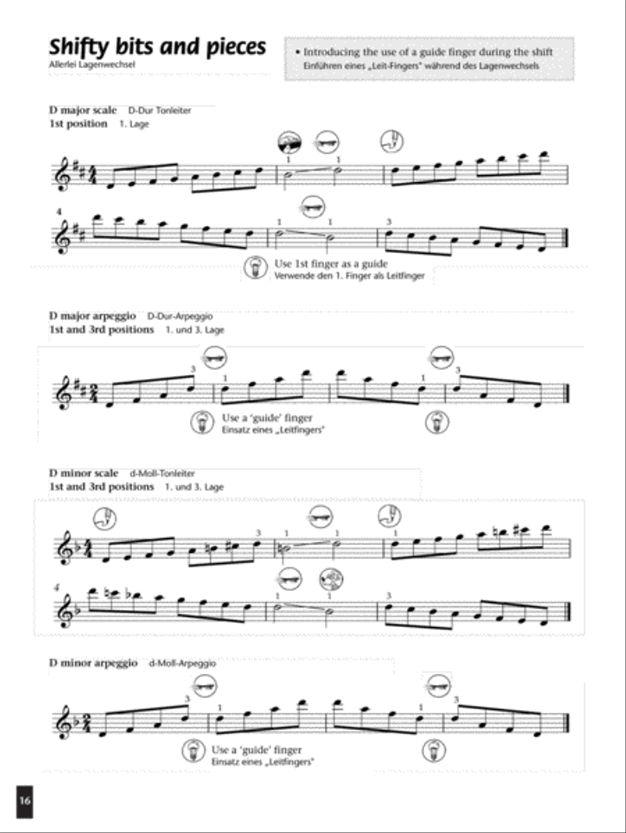 Nifty Shifts for Violin Violin Solo scores gallery preview page 4