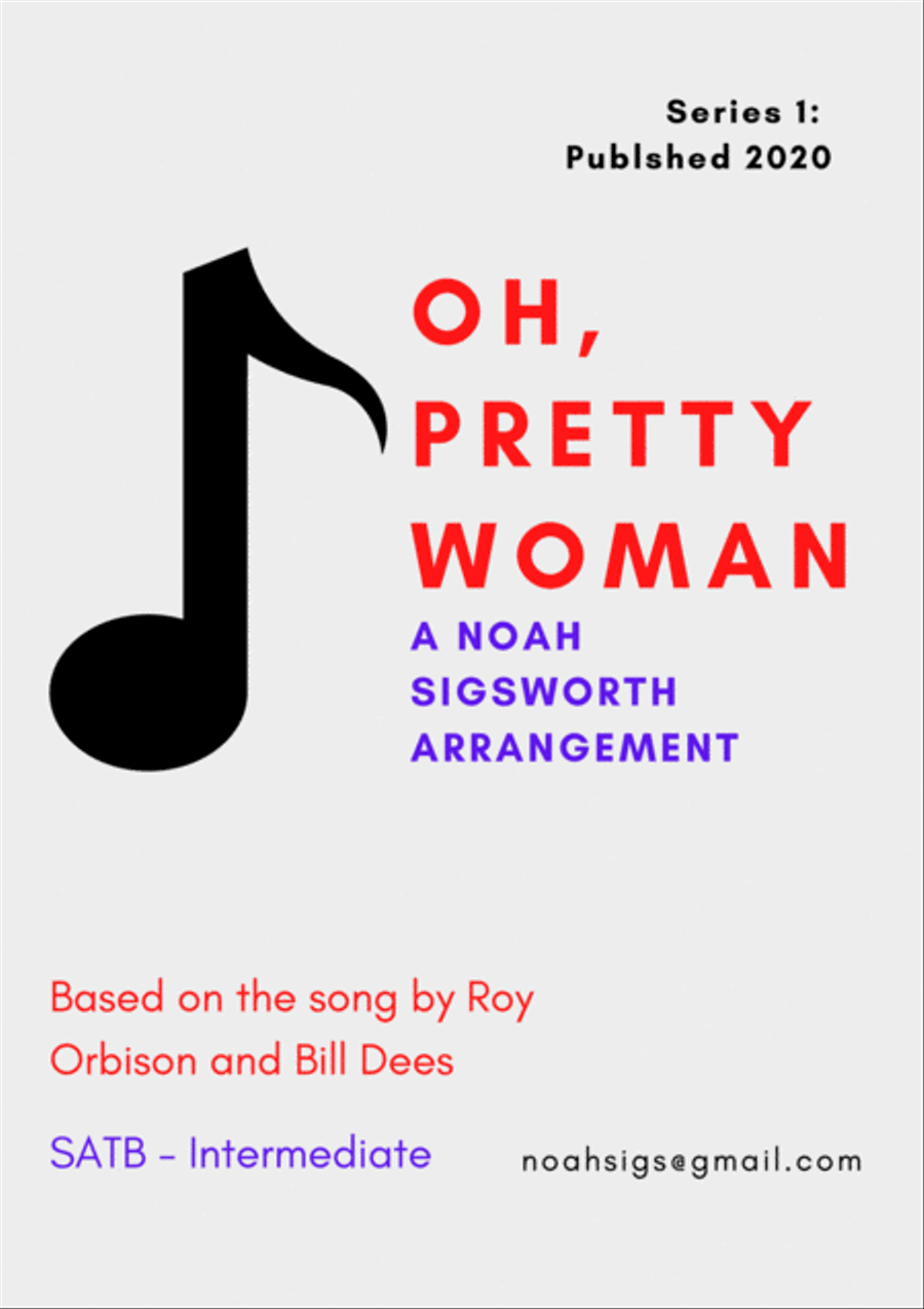 Oh, Pretty Woman 4-Part scores gallery preview page 1