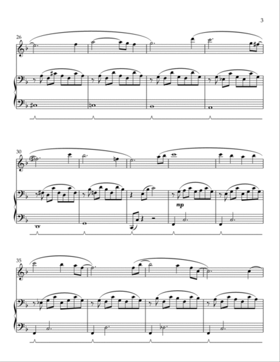 If Flute Solo scores gallery preview page 3