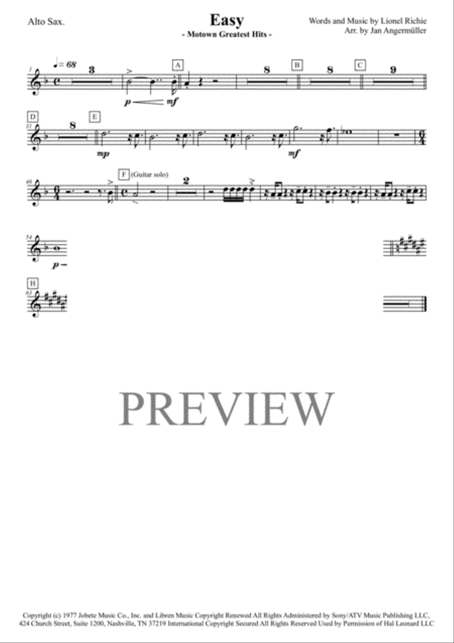 Easy Easy Small Ensemble scores gallery preview page 1
