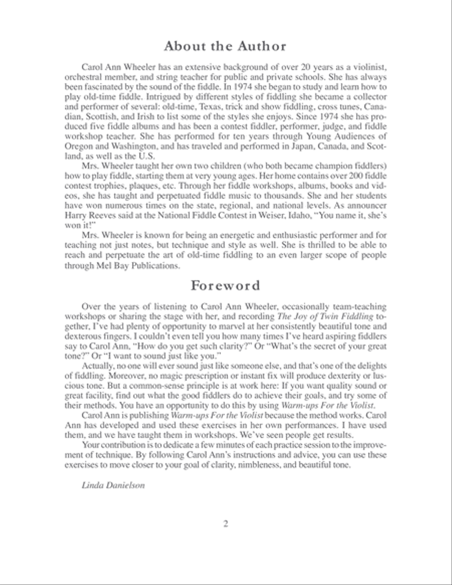 Warm-Ups for the Violists Made Easy Viola scores gallery preview page 3
