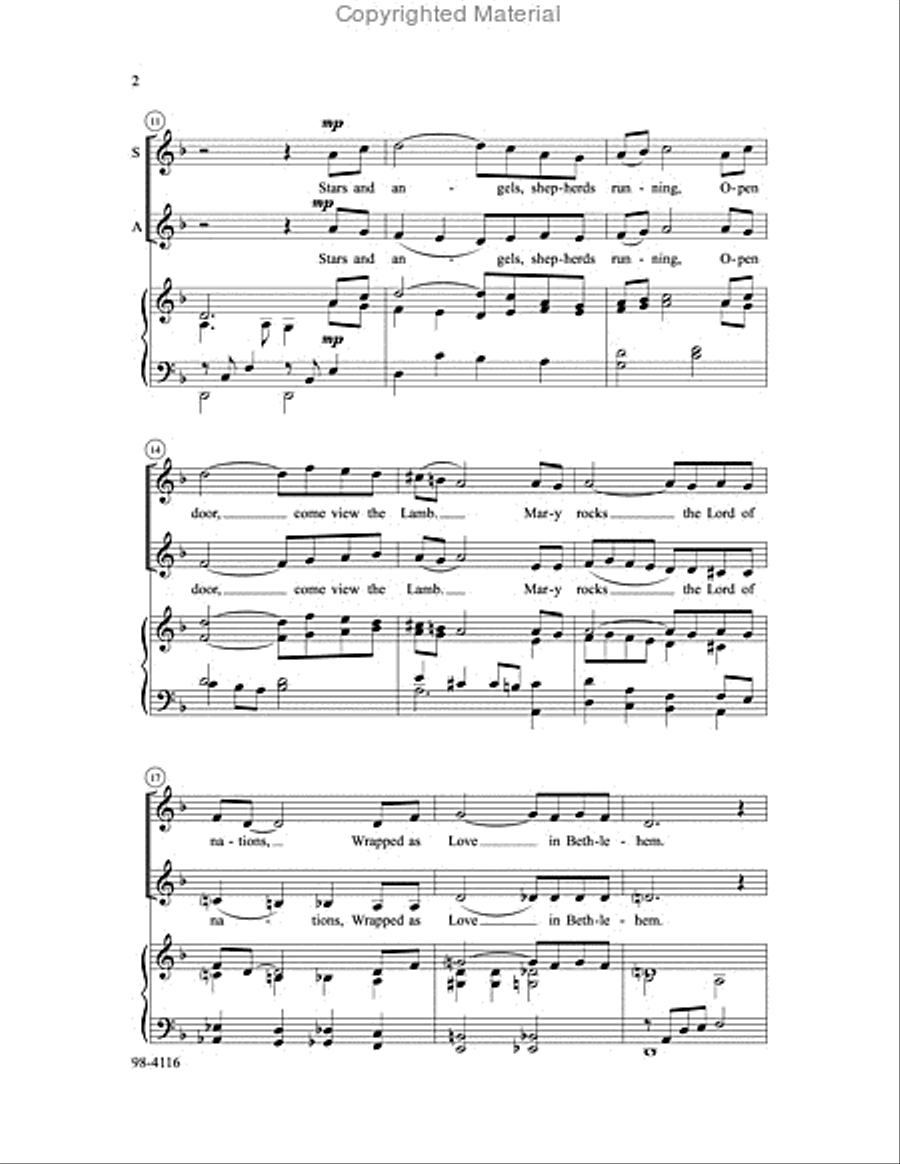 In Bethlehem In Bethlehem 4-Part scores gallery preview page 3