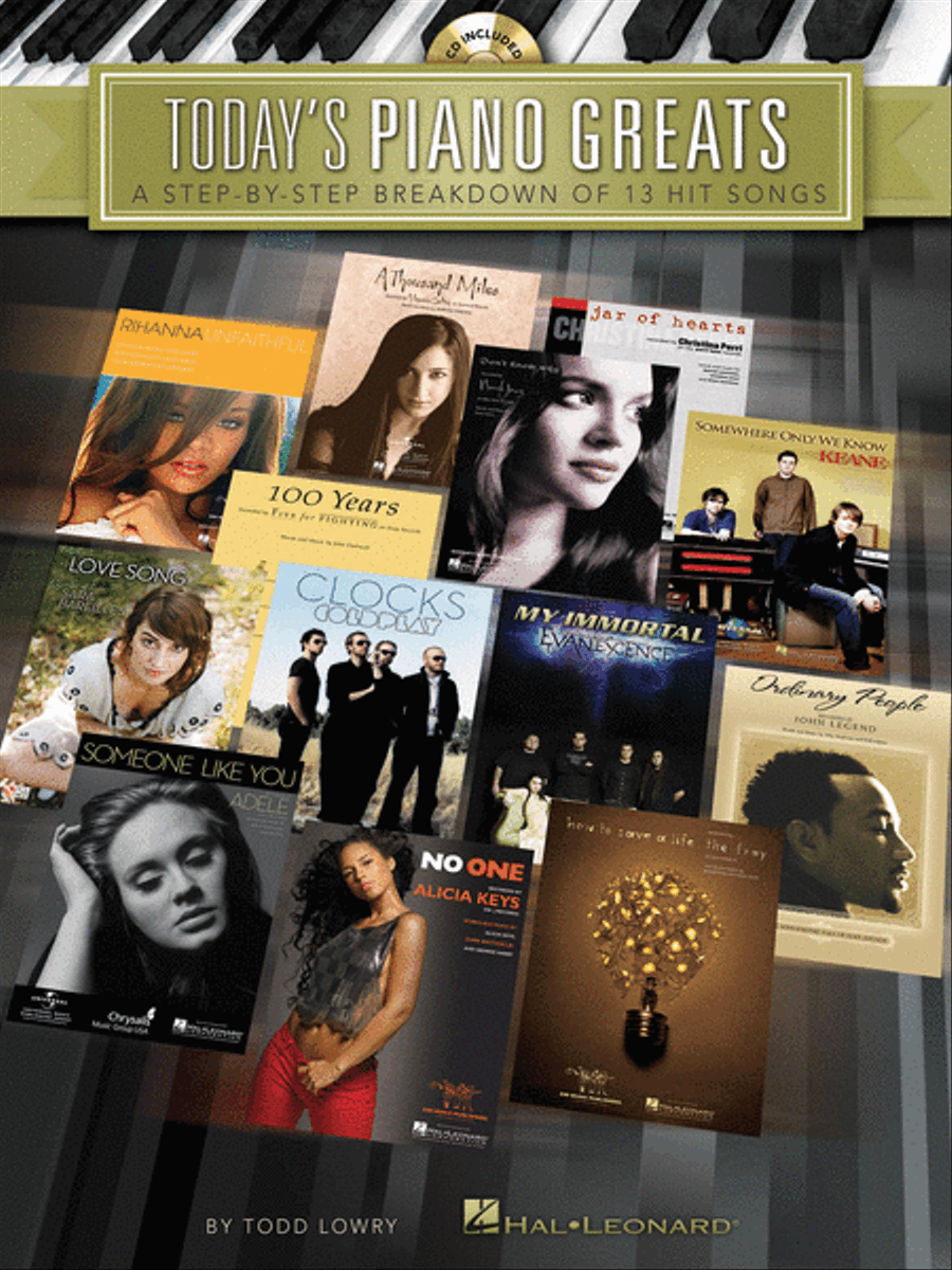Today's Piano Greats Piano Method scores gallery preview page 1