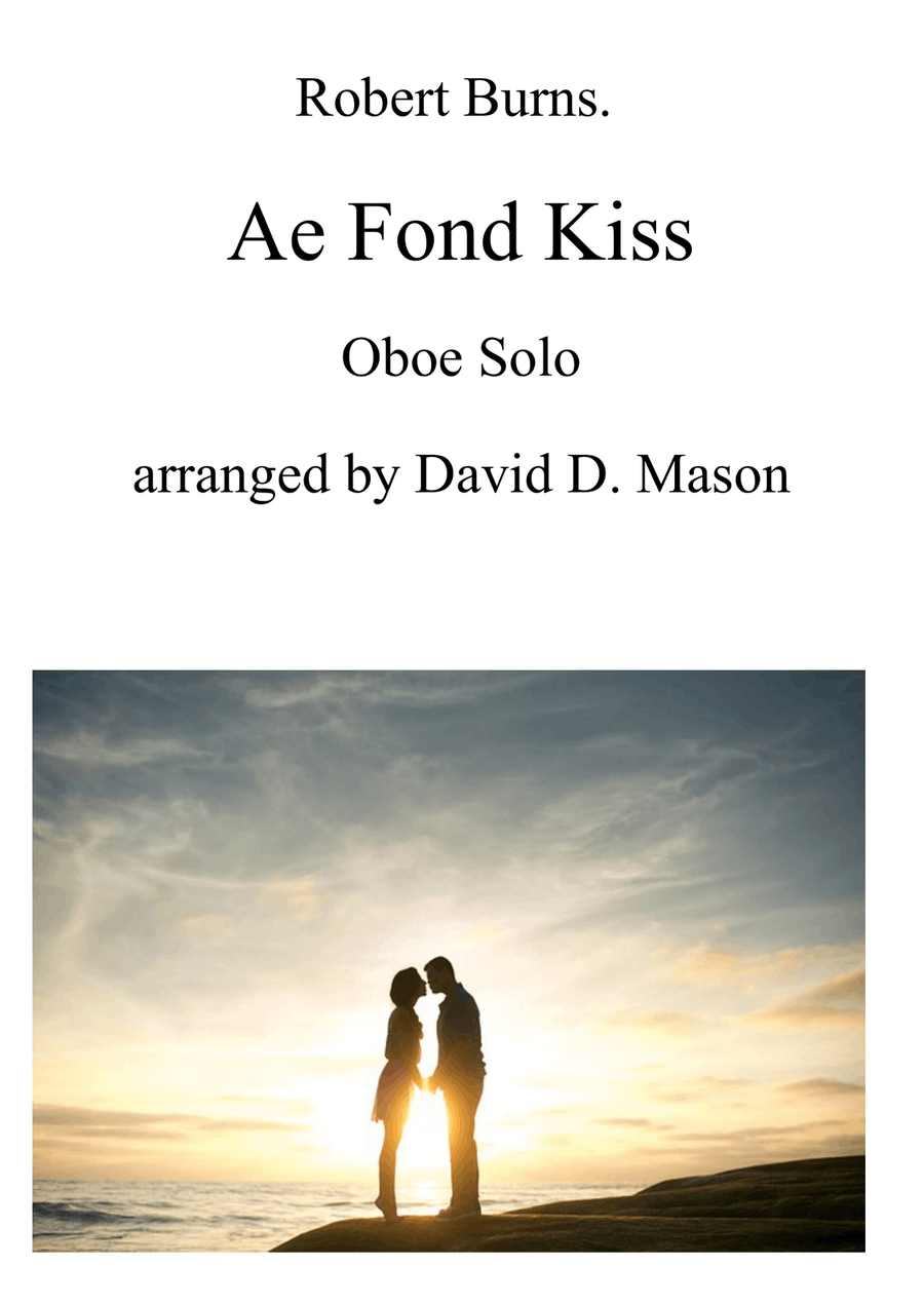 Ae Fond Kiss Piano scores gallery preview page 1