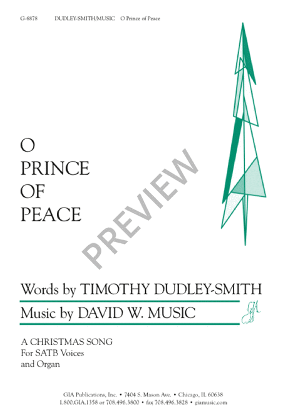 O Prince of Peace 4-Part scores gallery preview page 2