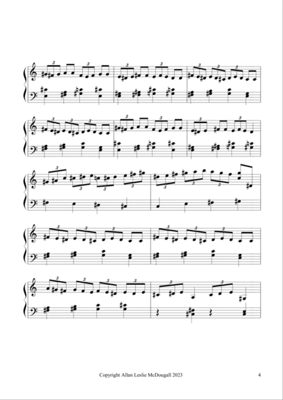 Challenging fantasia Challenging fantasia Piano Method scores gallery preview page 4