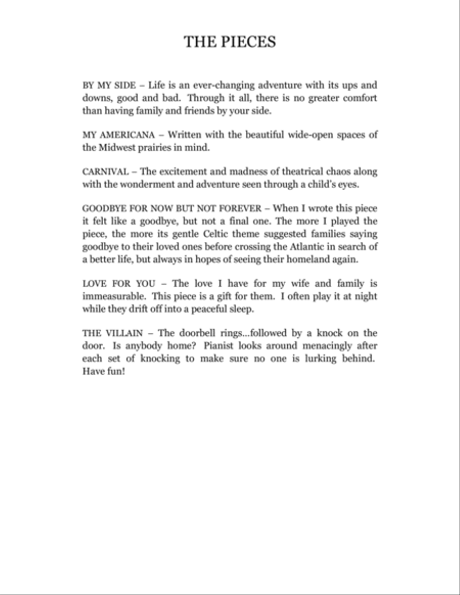 Justin Levitt Piano Solos - By My Side (Vol. II) Piano Solo scores gallery preview page 5