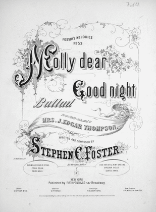 Molly Dear Good Night. Ballad