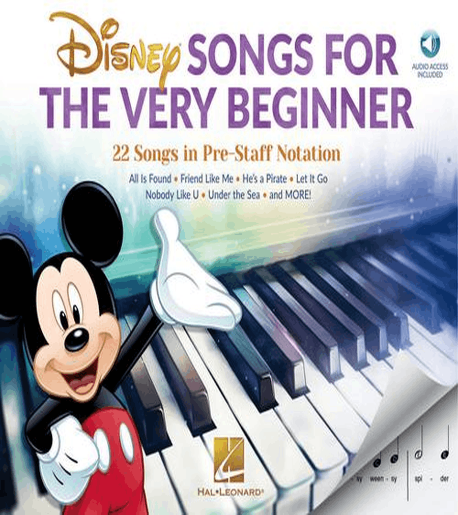 Disney Songs for the Very Beginner Easy Piano scores gallery preview page 2