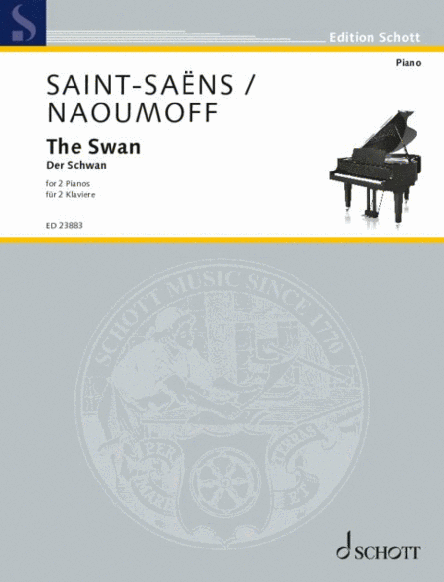 The Swan Piano scores gallery preview page 1