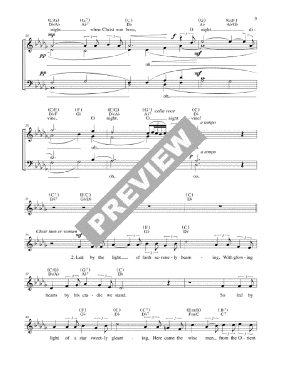 O Holy Night - Guitar edition Guitar scores gallery preview page 4