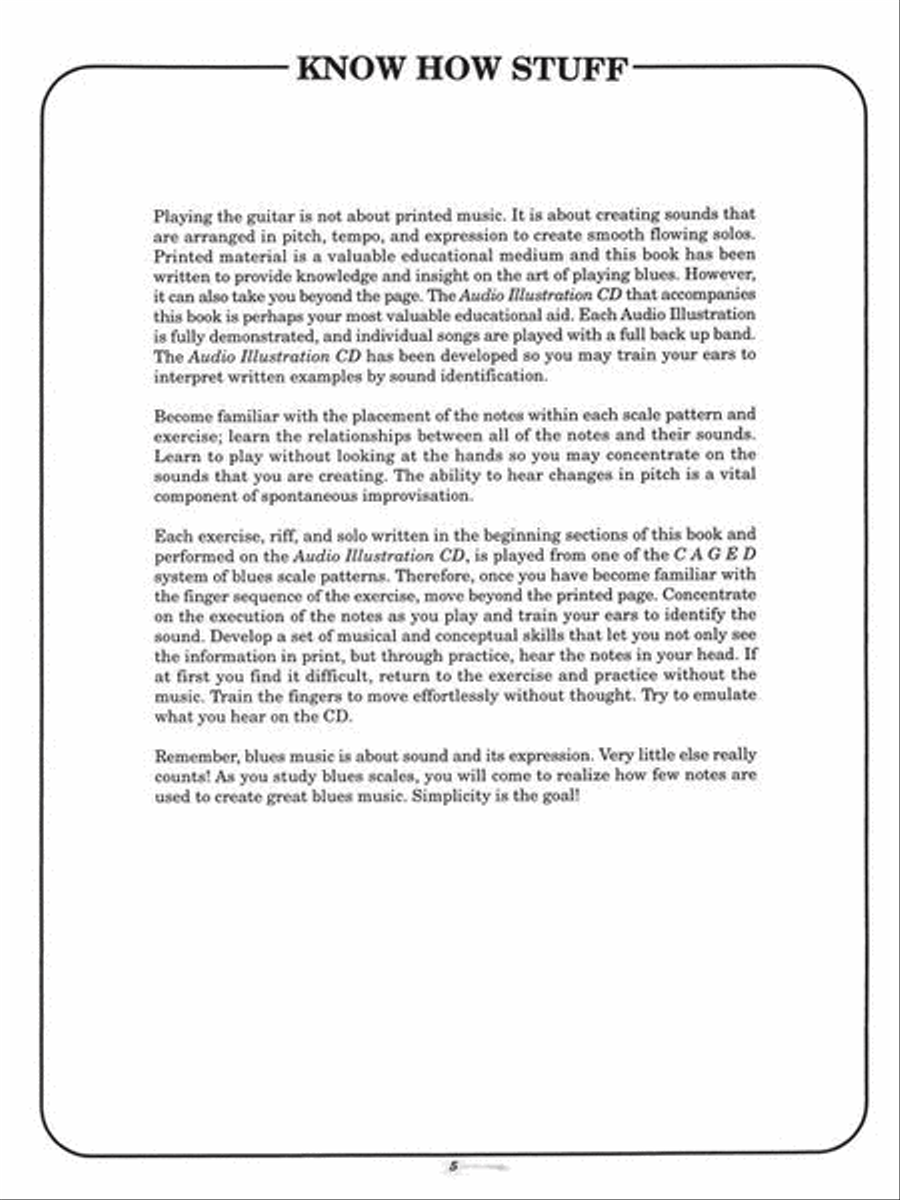 Everything About Playing the Blues Electric Guitar scores gallery preview page 11