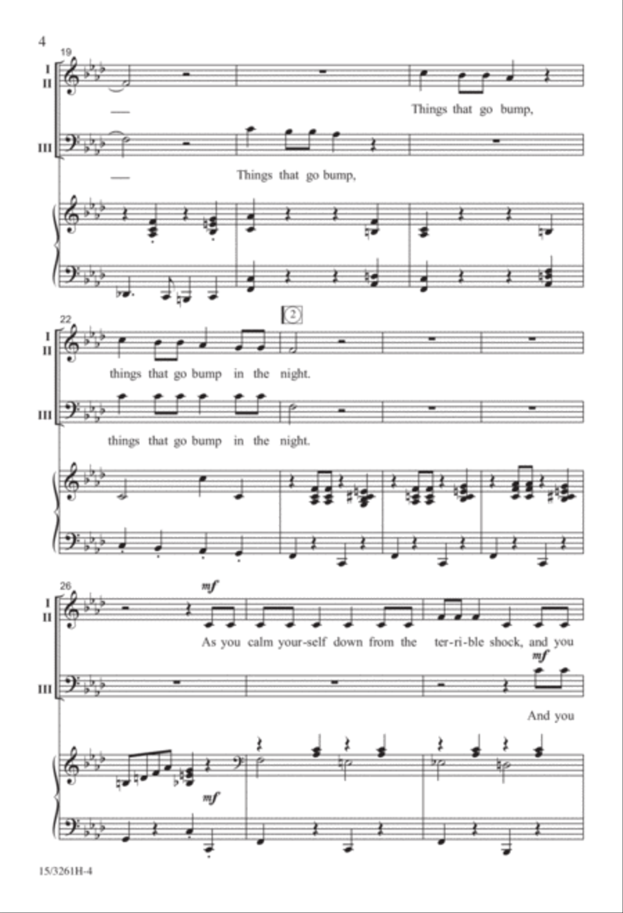 Things That Go Bump in the Night 3-Part scores gallery preview page 4