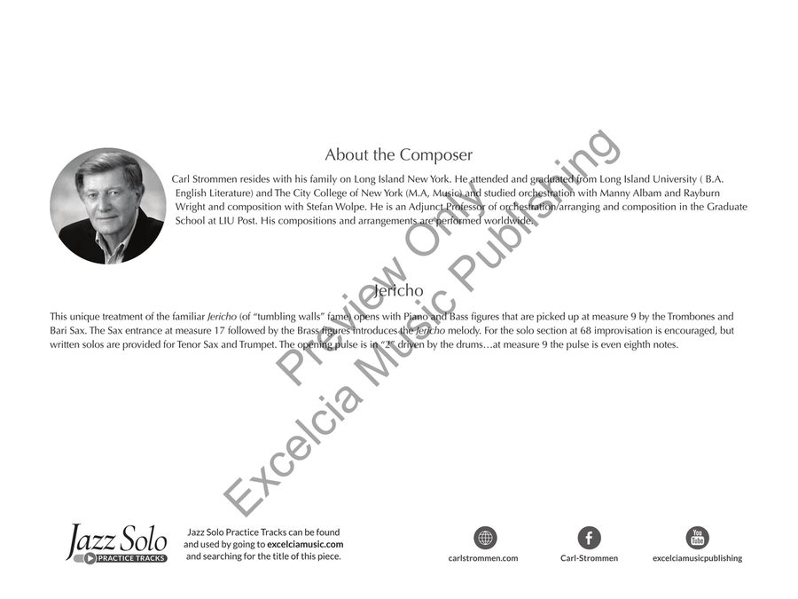 Jericho (Score) Jericho (Score) Jazz Ensemble scores gallery preview page 3