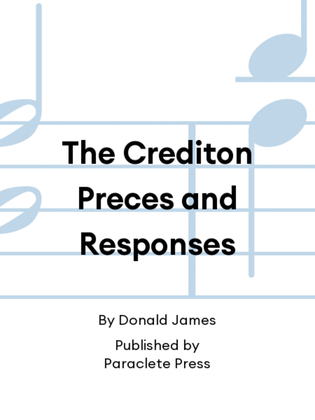 The Crediton Preces and Responses
