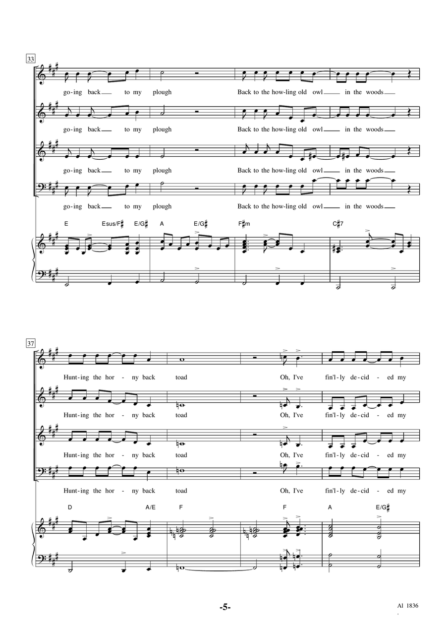 Goodbye Yellow Brick Road 4-Part scores gallery preview page 5