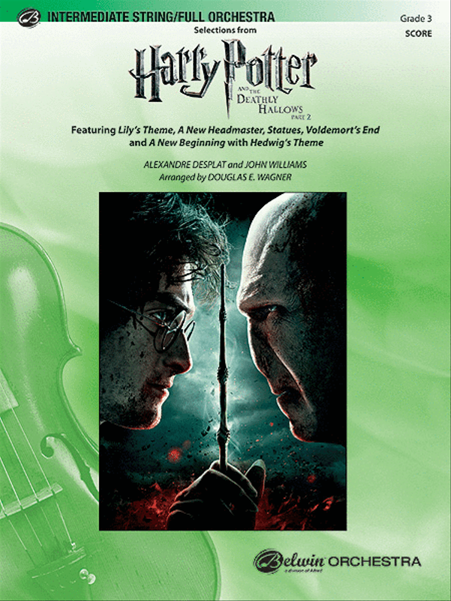 Harry Potter and the Deathly Hallows, Part 2, Selections from Full Orchestra scores gallery preview page 1