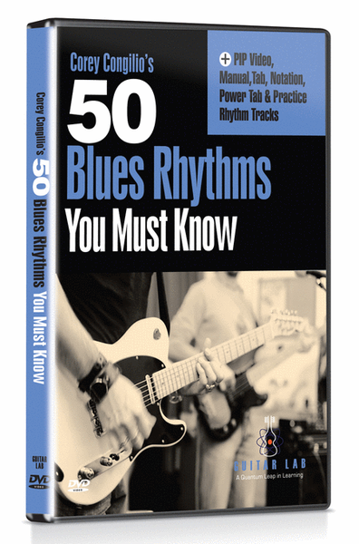 50 Blues Rhythms You Must Know DVD