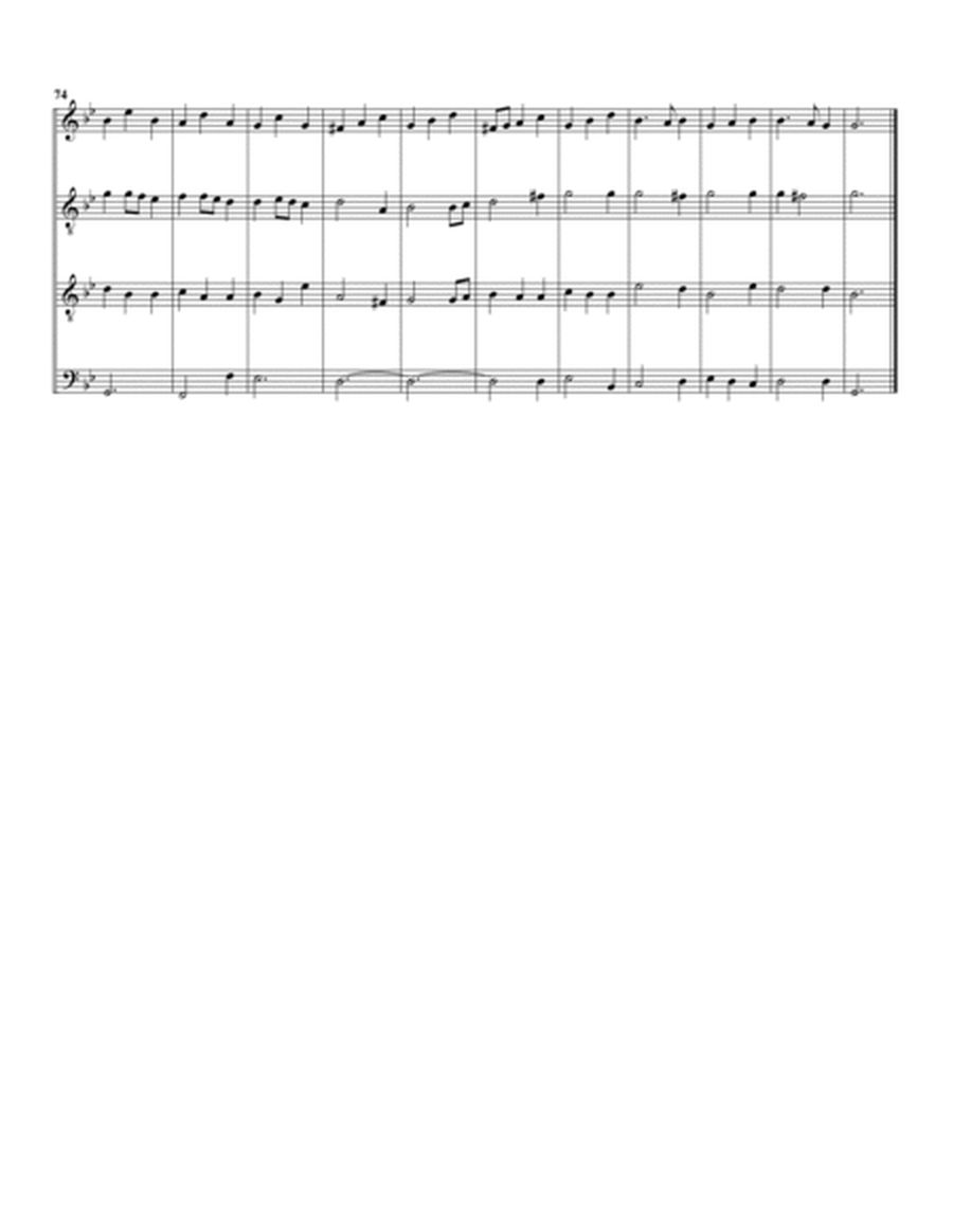 The virtuous wife (suite) (arrangement for 4 recorders (SATB)