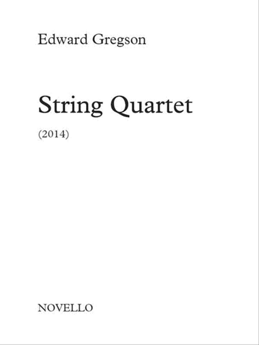 String Quartet String Quartet scores gallery preview page 1