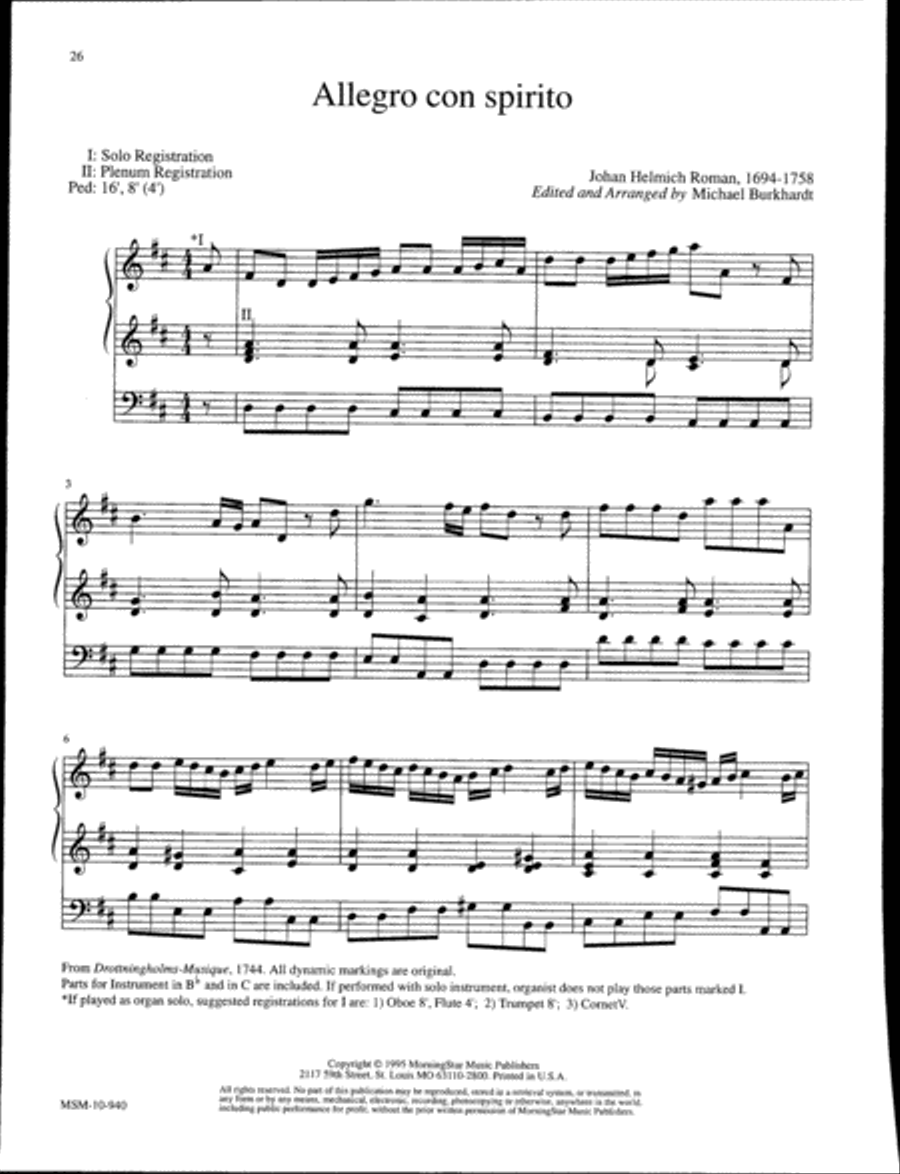 Music for a Celebration, Set 1 Organ scores gallery preview page 11