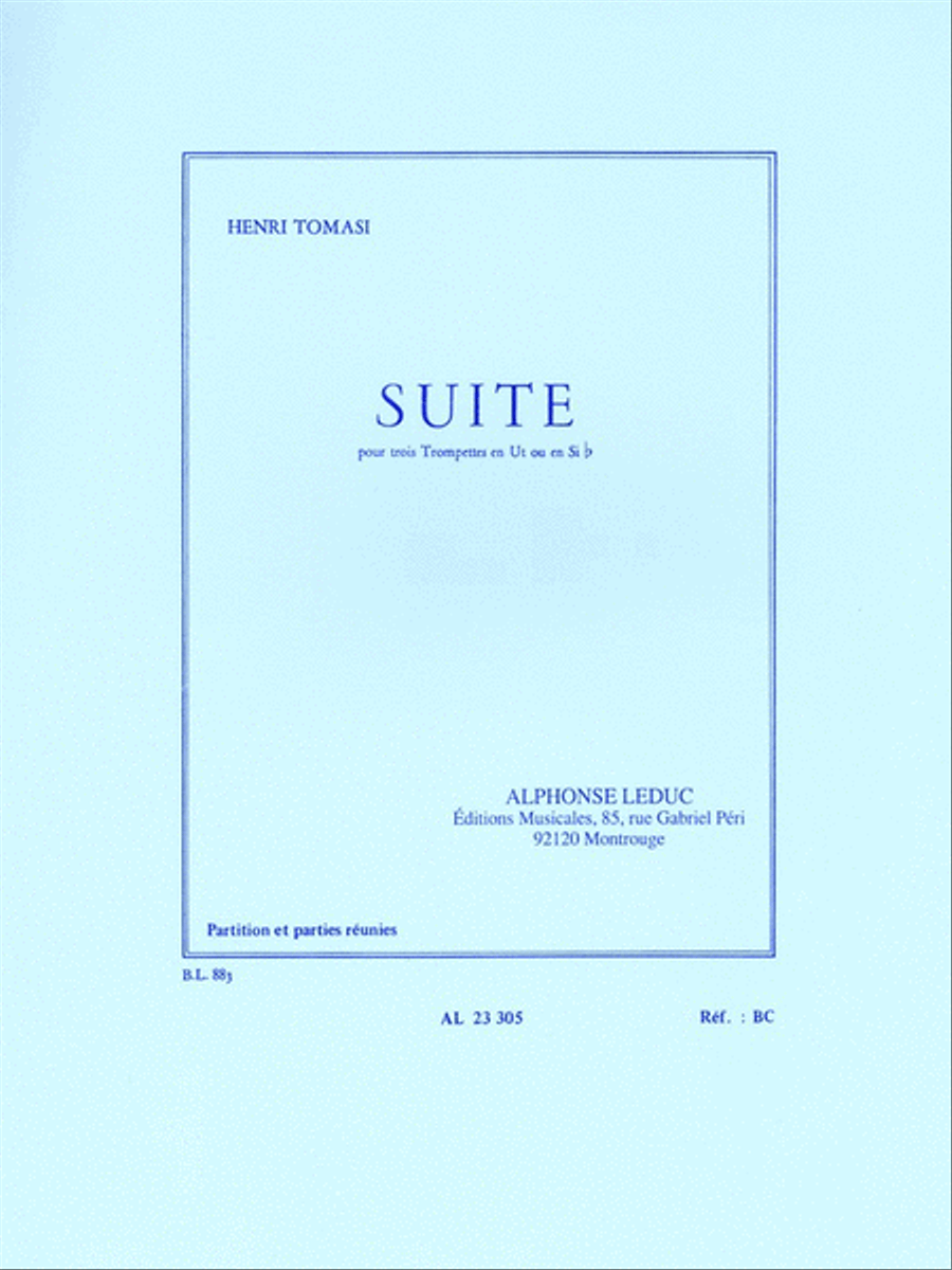 Suite (three Trumpets) Trumpet Trio scores gallery preview page 1