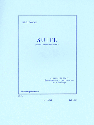 Book cover for Suite (three Trumpets)