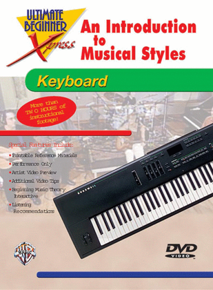Book cover for Ultimate Beginner Express - Keyboards Styles
