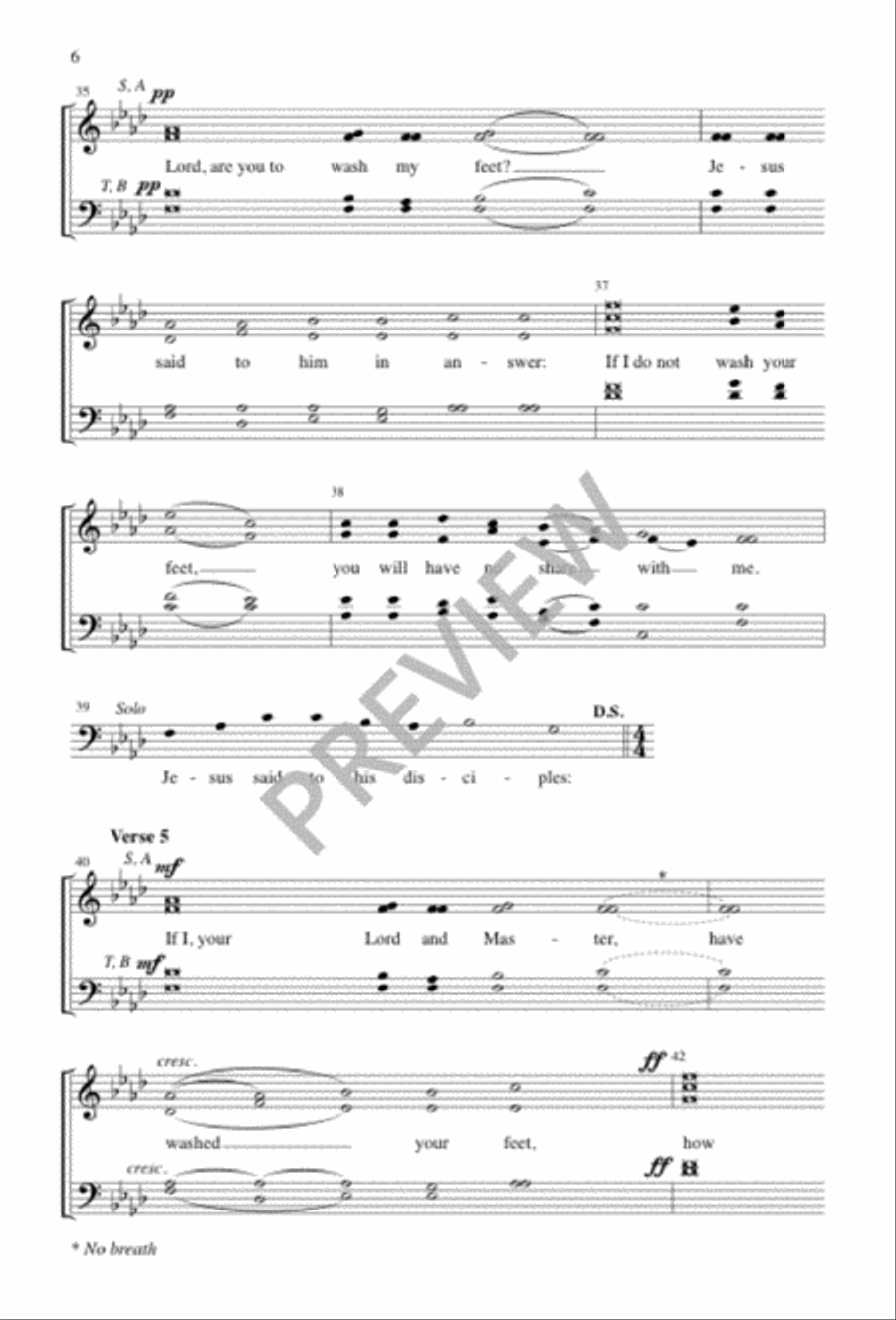 Mandatum 4-Part scores gallery preview page 6