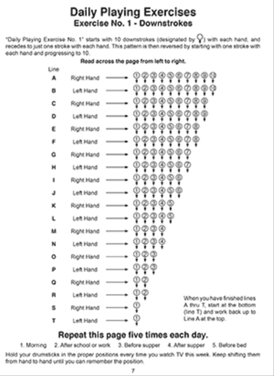 First Lessons Snare Drum Snare Drum scores gallery preview page 2