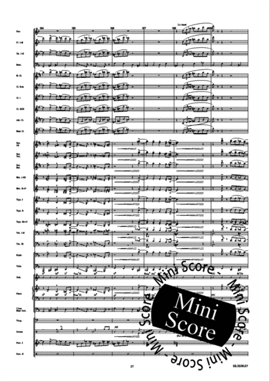 Hoagy Carmichael Selection Big Band scores gallery preview page 30