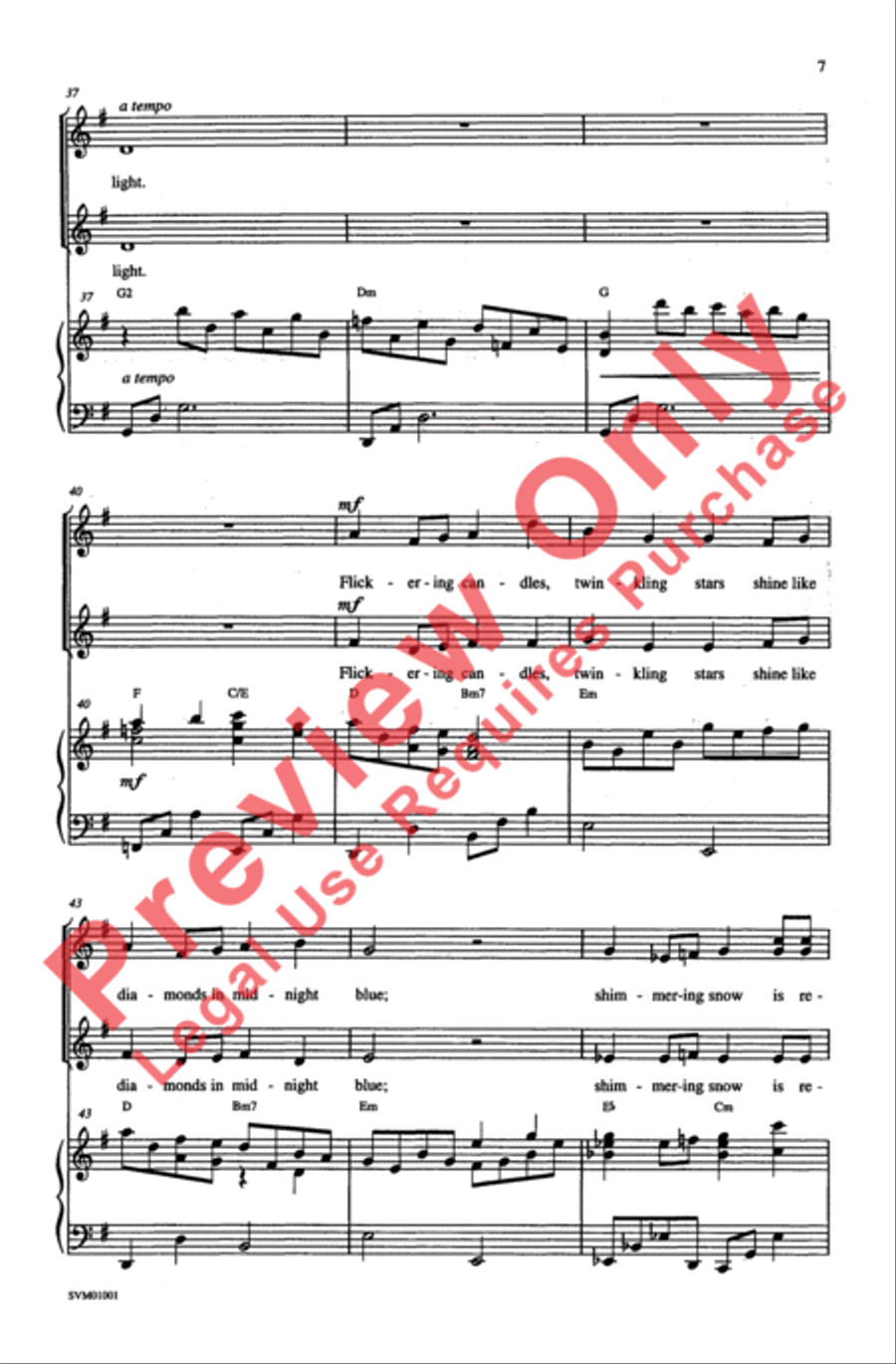 By Candlelight By Candlelight Women's Choir scores gallery preview page 6