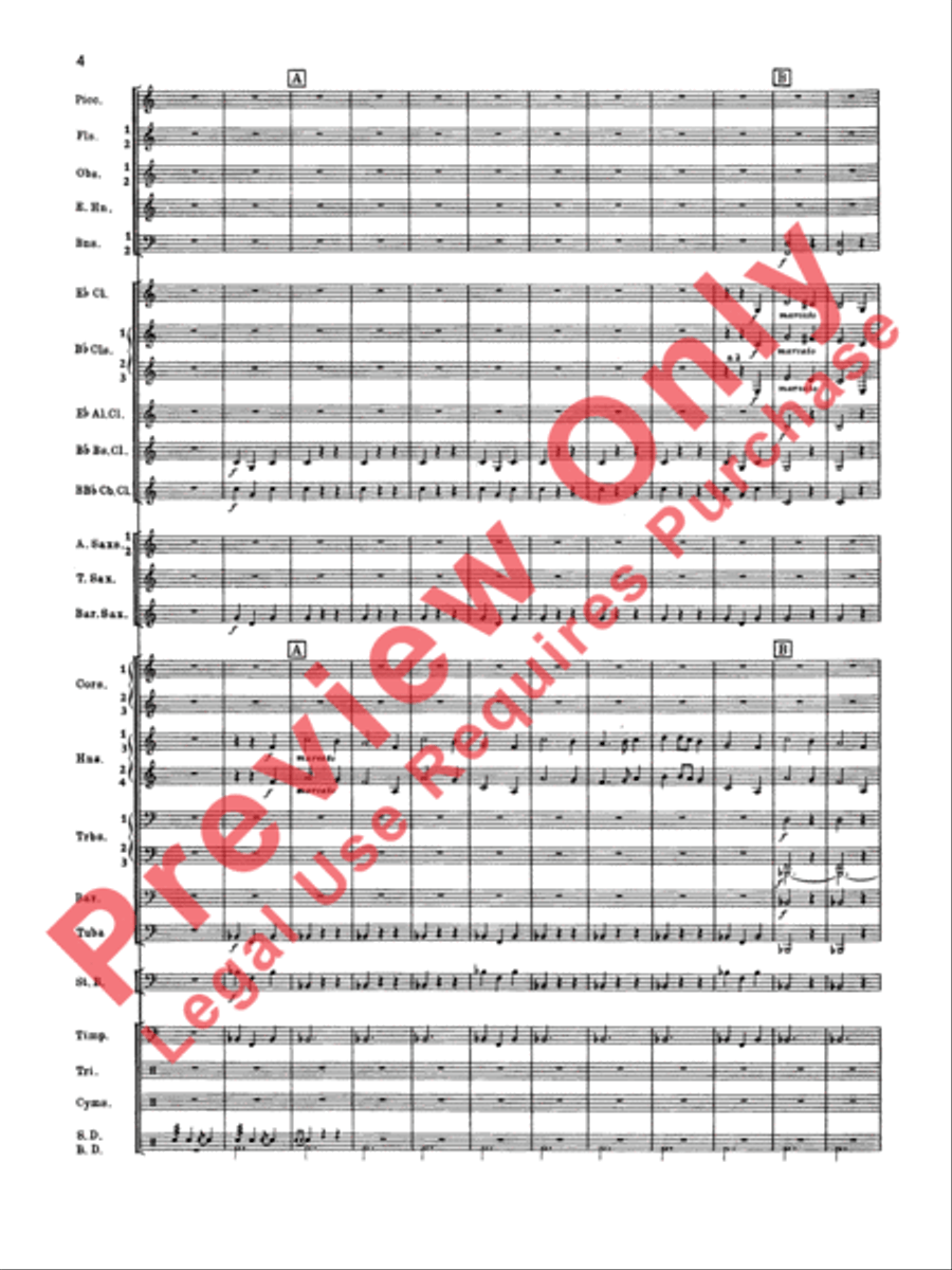Symphonic Dance No. 2 Concert Band scores gallery preview page 5