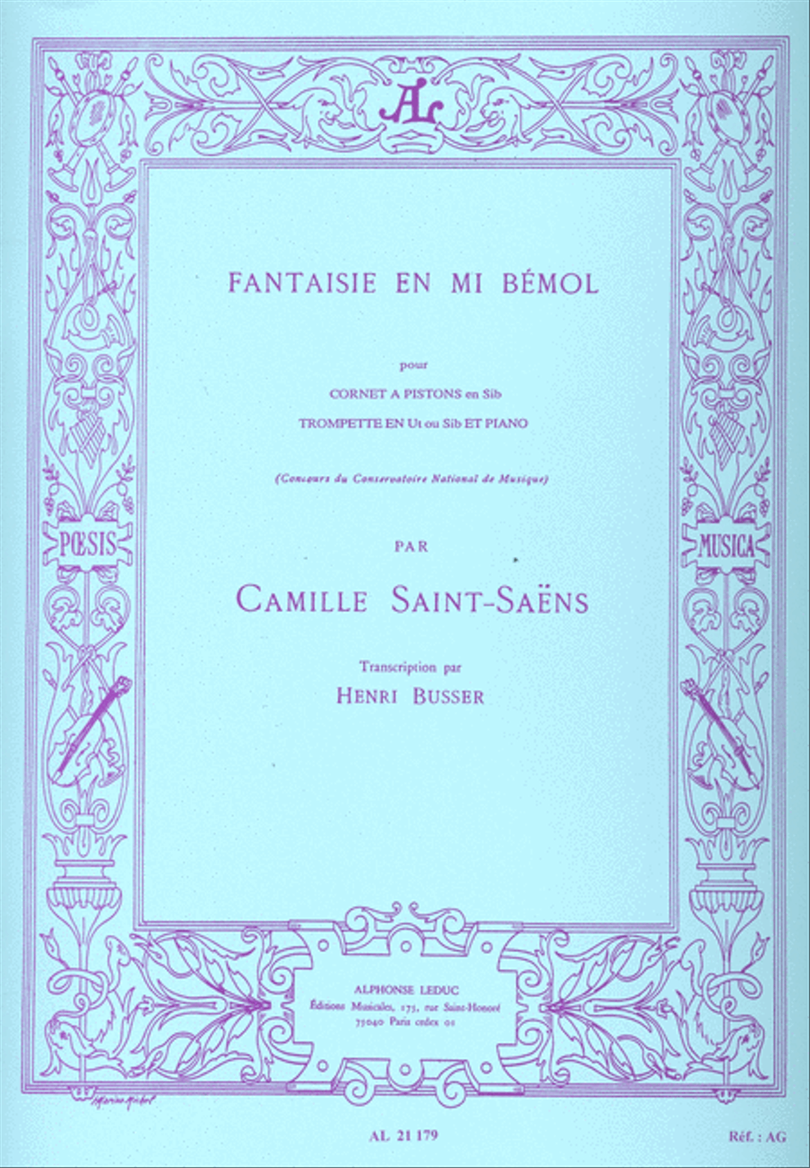 Fantaisie En Mi Bemol Trumpet Solo scores gallery preview page 1