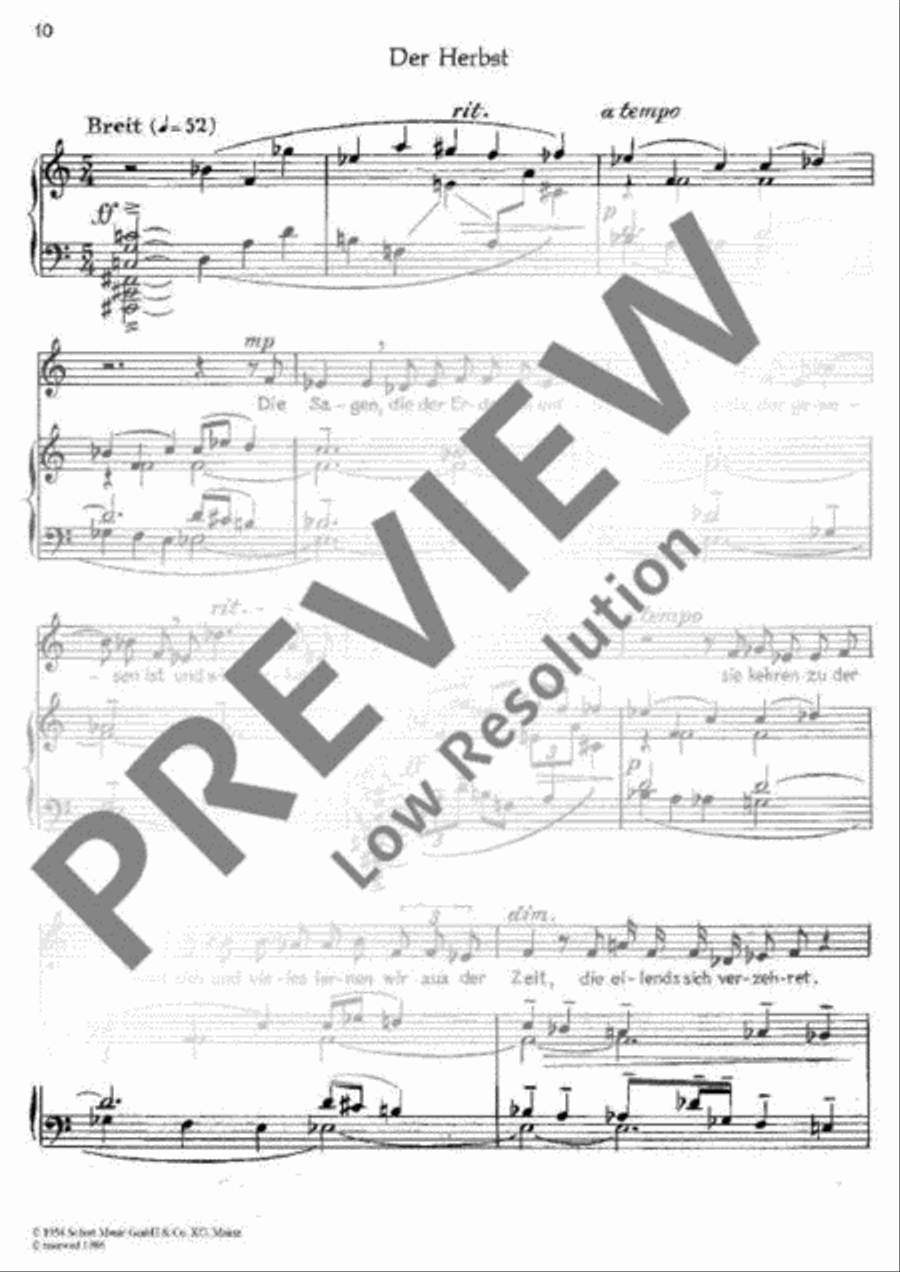 Die Jahreszeiten Medium Voice scores gallery preview page 11