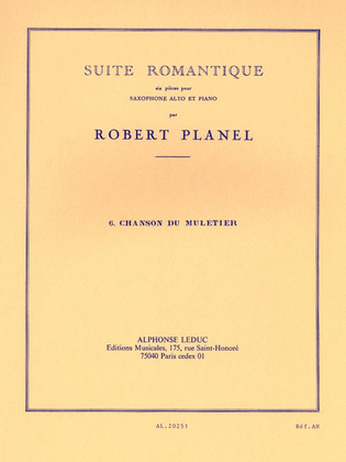 Suite Romantique - 6. Chanson du Muletier