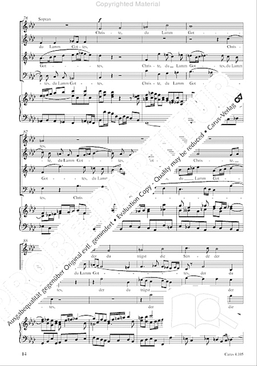 Choral collection Mendelssohn - editionchor Choir scores gallery preview page 15