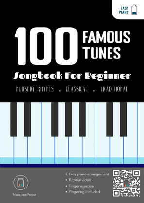 100 Famous Tunes For Beginner