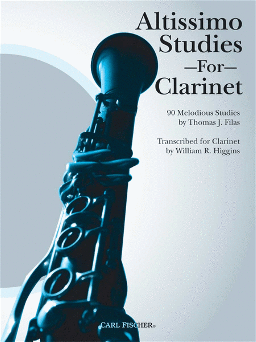Altissimo Studies For Clarinet B-Flat Clarinet scores gallery preview page 1