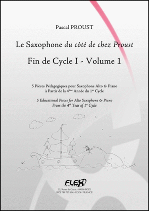 Book cover for The Saxophone Du Cote De Chez Proust - Level 3- volume 1